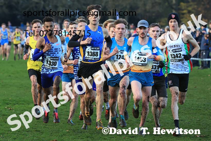 Senior Men and Under-23s, 2023 British Athletics Cross Challenge, Sefton Park, Liverpool. Photo: David T. Hewitson/Sports for All Pics